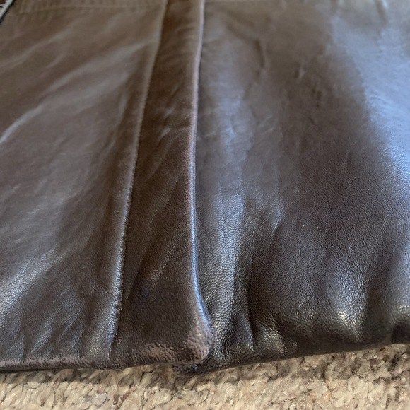 Jones New York Leather Jackets Women's Medium Full Zip - Picture 11 of 12